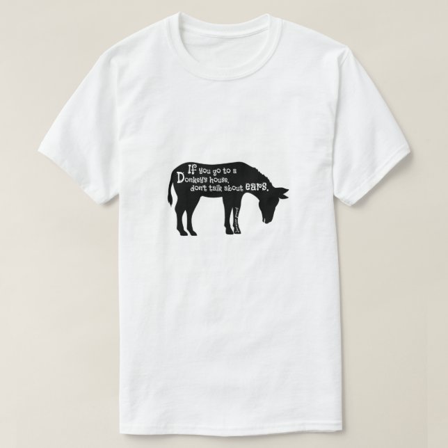 Camiseta Provérbio Jamaicano (Frente do Design)