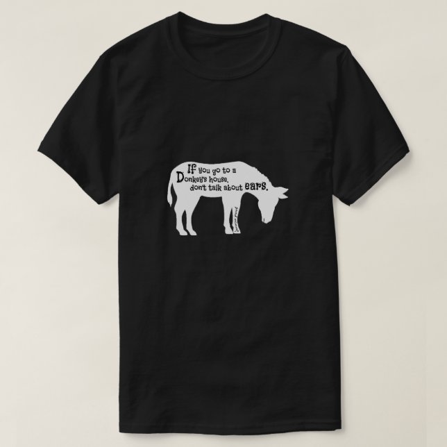 Camiseta Provérbio Jamaicano (Frente do Design)