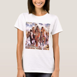 Camiseta Provérbio Nativo Americano Lakota sobre a Natureza