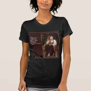 Camiseta Provérbio Yiddish Sobre Maçãs & Gráfico