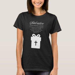 Camiseta provérbios estudos de bíblia salvação efesianos 2