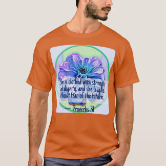 Camiseta Proverbs 31 Mulheres - Escritura Inspiracional
