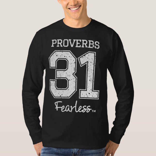 Camiseta Proverbs 31 Sem Corantes - Jesus Surfado Cristão (Frente)