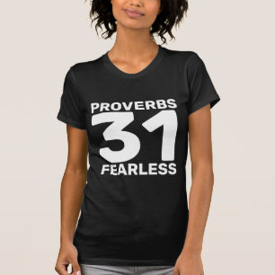 Camiseta PROVERBS 31 T-Shirts SEM MEDO
