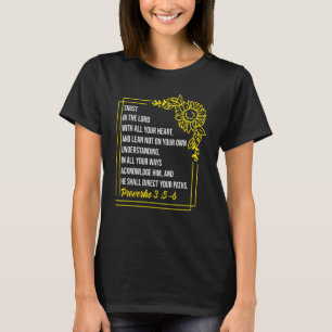 Camiseta Proverbs 35 6 Bíblias Versos Cristãos Religiosos