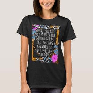 Camiseta Proverbs 35 6 Bíblias Versos Cristãos Religiosos