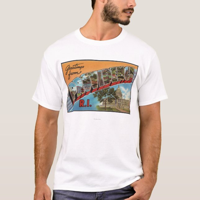 Camiseta Providência, Rhode - ilha (construção principal) (Frente)