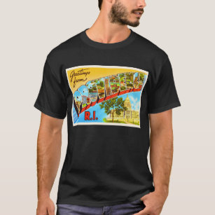 Camiseta Providência Rhode - lembrança das viagens vintage