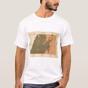 Camiseta Província da ilha de Nova Escócia do bretão 3 d