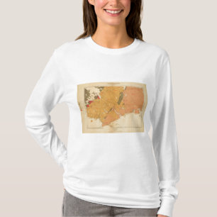 Camiseta Província da ilha de Nova Escócia do bretão 6 d