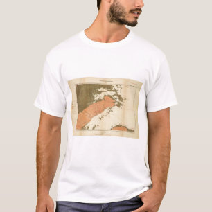 Camiseta Província da ilha de Nova Escócia do bretão 8 d