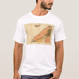 Camiseta Província da ilha de Nova Escócia do bretão 9 d