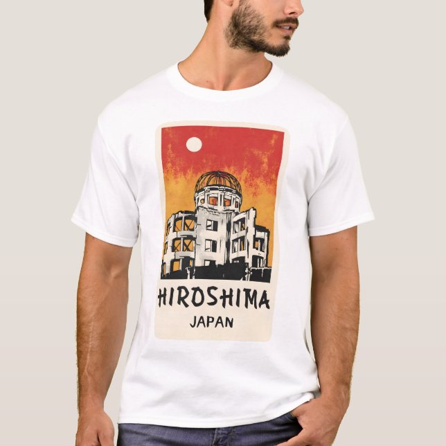 Camiseta Província de Hiroshima (Frente)