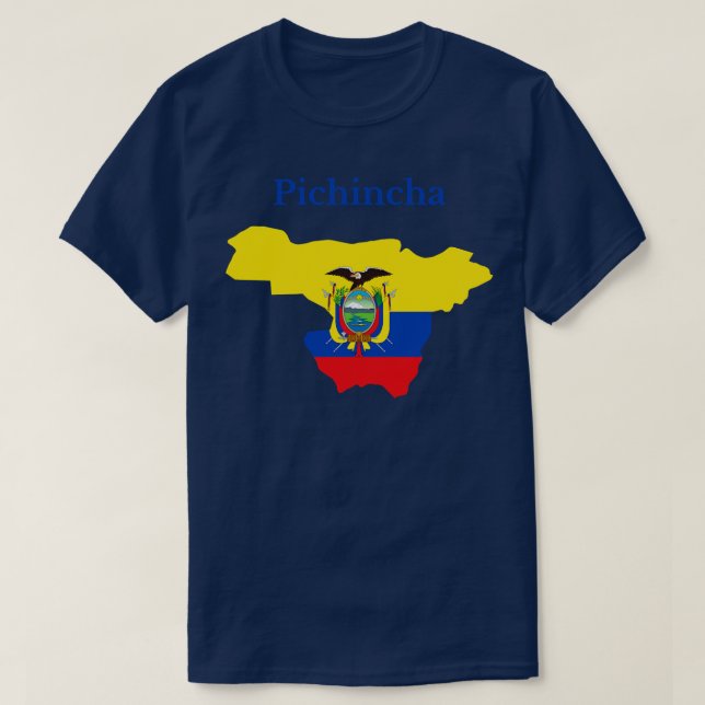 Camiseta Província de Pichincha Equador (Frente do Design)