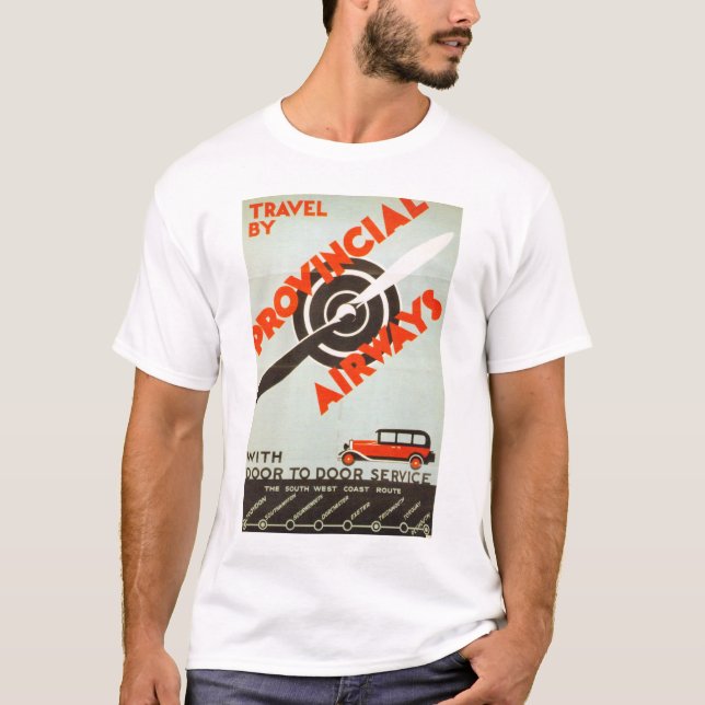 Camiseta Provincial Airways (Frente)
