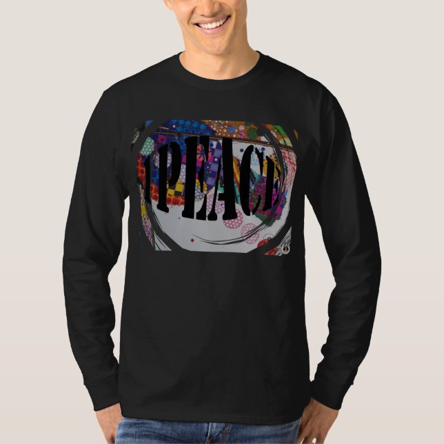 Camiseta proxeneta de 1PEACE "Graffitti " (Frente)