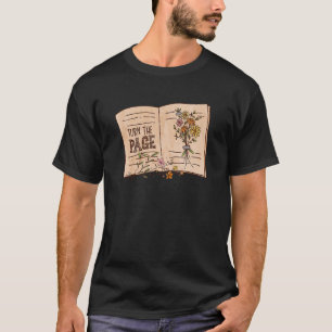 Camiseta Próxima Página Transformando O Livro De Vintagens