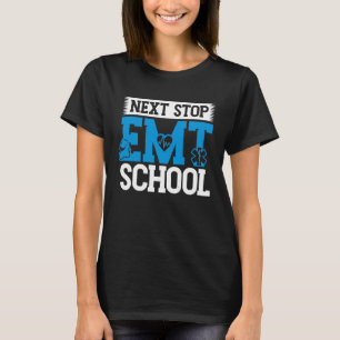Camiseta Próxima Parada da Escola EMT EMS Futuro Medicina d
