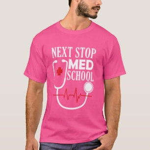 Camiseta Próxima Parada da Faculdade de Medicina - Médico E