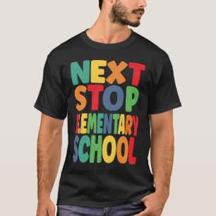 Camiseta Próxima Parada De Graduação Da Escola Elementar 20