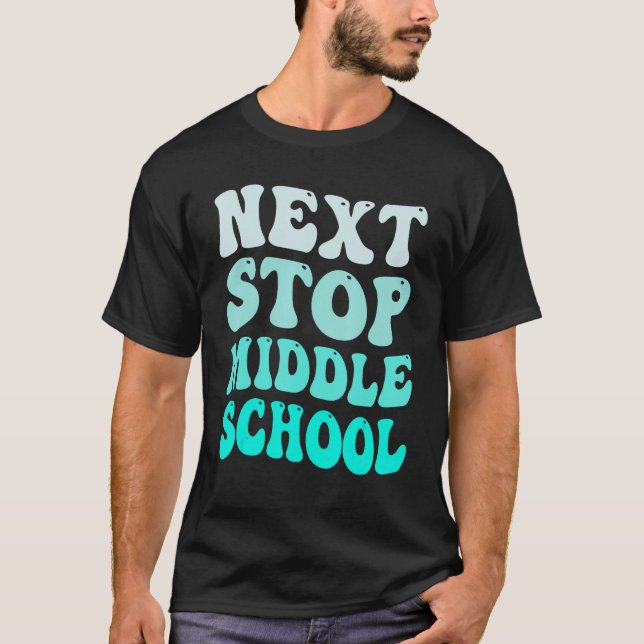 Camiseta Próxima Parada de Graduação do Ensino Médio (Frente)