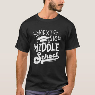 Camiseta Próxima Parada do Ensino Médio Soma de Graduação d
