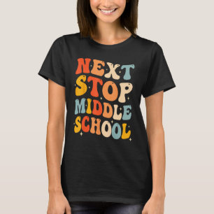 Camiseta Próxima Parada Ensino Médio Escola Primária Gradua