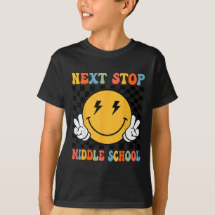 Camiseta Próxima Parada Escola Secundária Groovy G Escola E