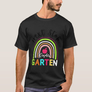 Camiseta Próxima Parada Kindergen Pré-K Graduação Pré-Escol