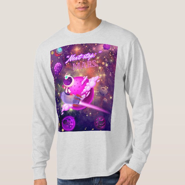 Camiseta Próxima Parada Marte (Frente)