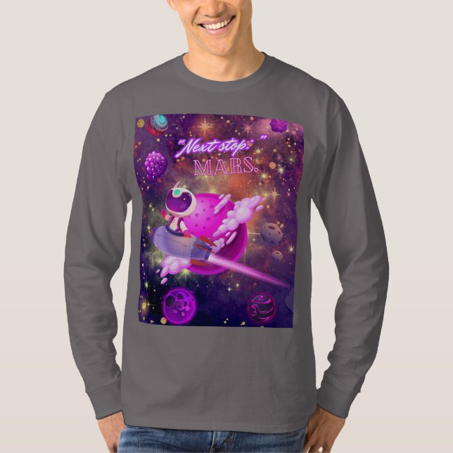 Camiseta Próxima Parada Marte (Frente)