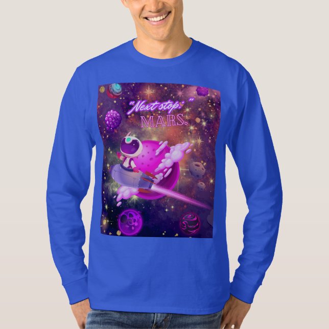 Camiseta Próxima Parada Marte (Frente)