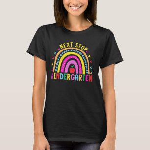 Camiseta Próxima Parada Pré-Escola de Graduação do Jardim d