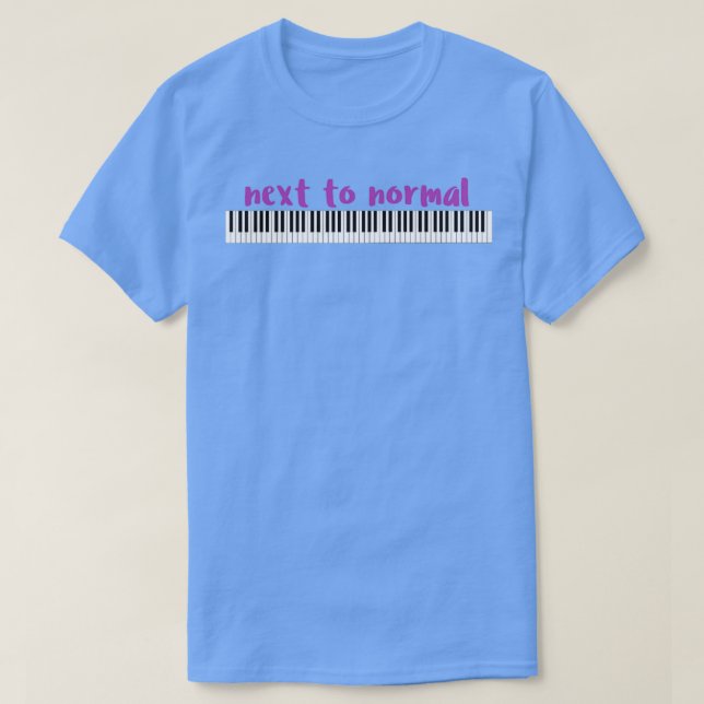 Camiseta Próximo a Normal (Frente do Design)