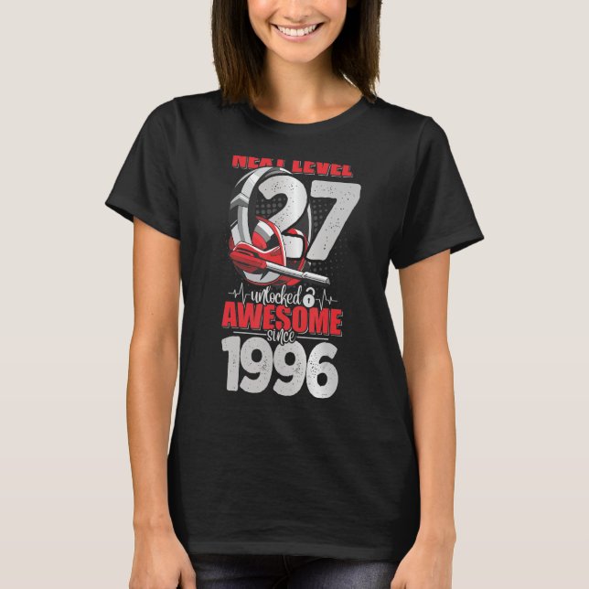 Camiseta Próximo nível desbloqueado fone G de fone de ouvid (Frente)