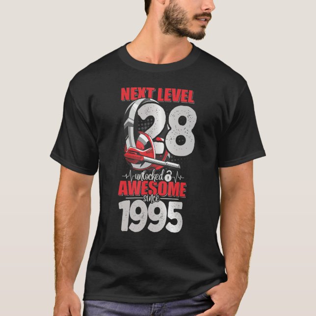Camiseta Próximo nível destravado Fone G, 28 anos, garoto d (Frente)