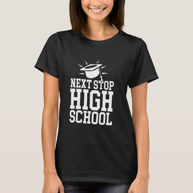 Camiseta Próximo Segundo grau de Parada do Ensino Médio (Frente)