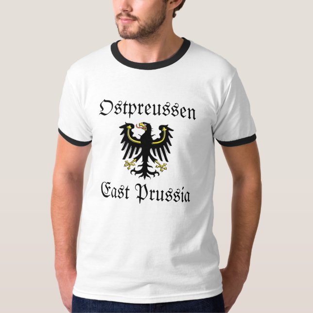 Camiseta Prússia do Ostpreussen-Leste (Frente)