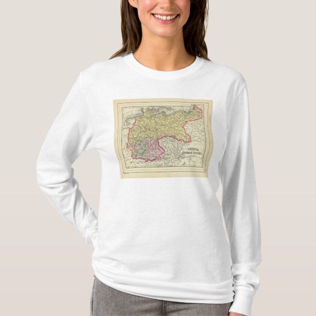 Camiseta Prússia, estados alemães (Frente)
