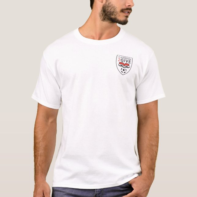 Camiseta PS2G WhiteShirt com logotipo traseiro (Frente)