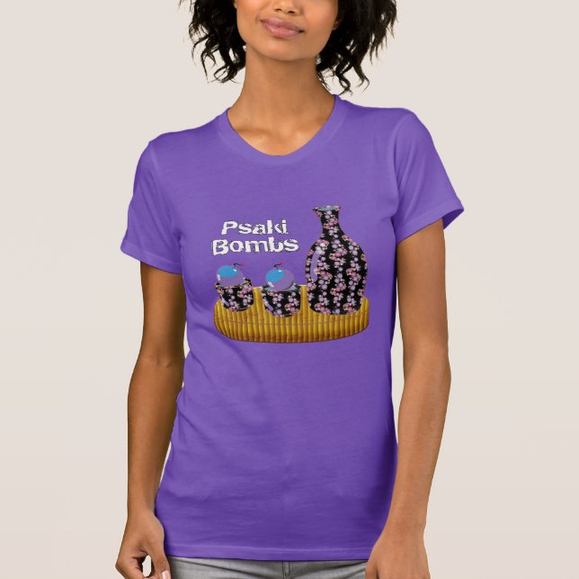 Camiseta Psaki Bombas (Frente)