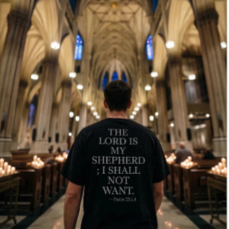 Camiseta Psalm 23 T-Shirt | The Lord Is My Shepherd