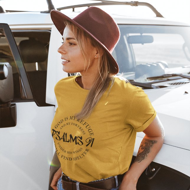 Camiseta Psalm 91 Graffiti bible scripture (Criador carregado)