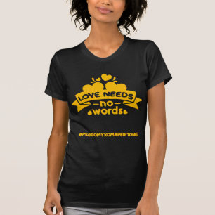 Camiseta Pseudomyxoma Peritonei Sensibilização