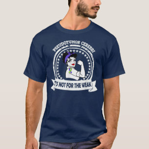 Camiseta Pseudotumor Cerebri Não Para O Weak Blue Greeb R