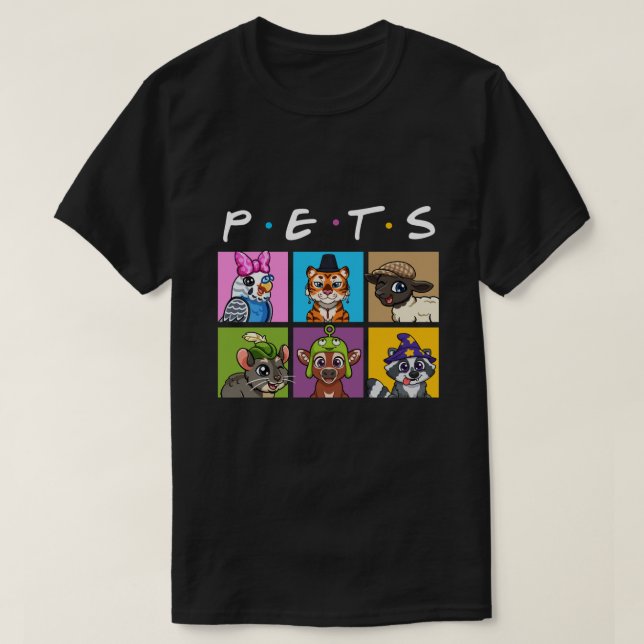 Camiseta PSF | Pets (Frente do Design)