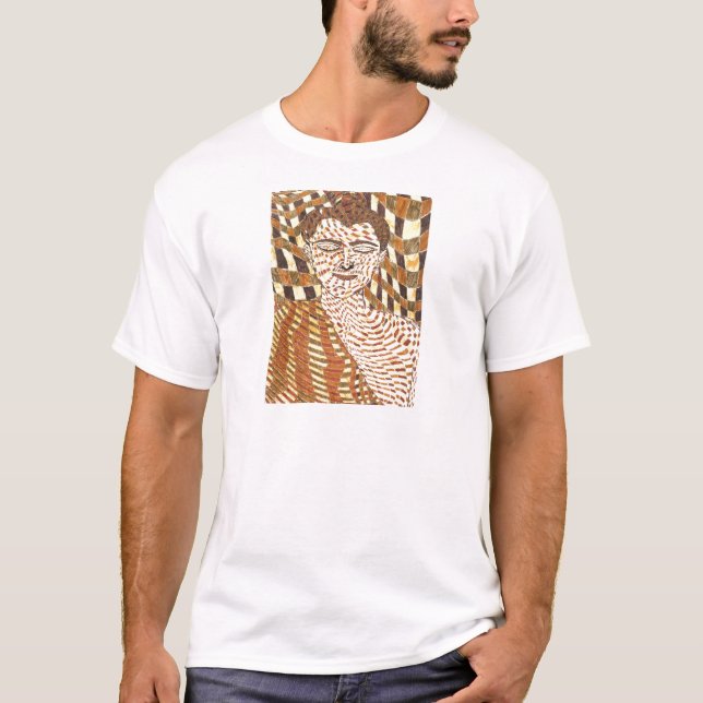 Camiseta psicodélica do Buda de Gautama (Frente)
