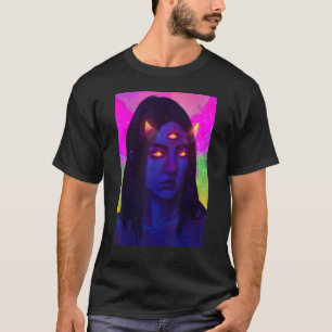 Camiseta Psicodélico Psytrance Cogumelo Viagem de Ácido Sur