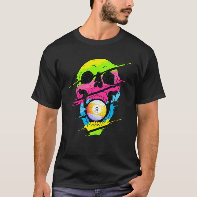 Camiseta Psicodélicos Bilhetes do Crânio Coloridos (Frente)