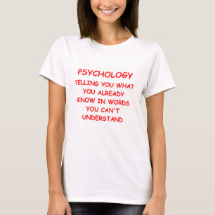 Camiseta psicologia
